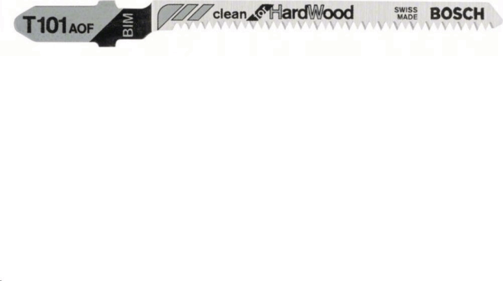 Bosch T 101 AOF Clean for Hard Wood Szúrófűrészlap - (5db/csomag)