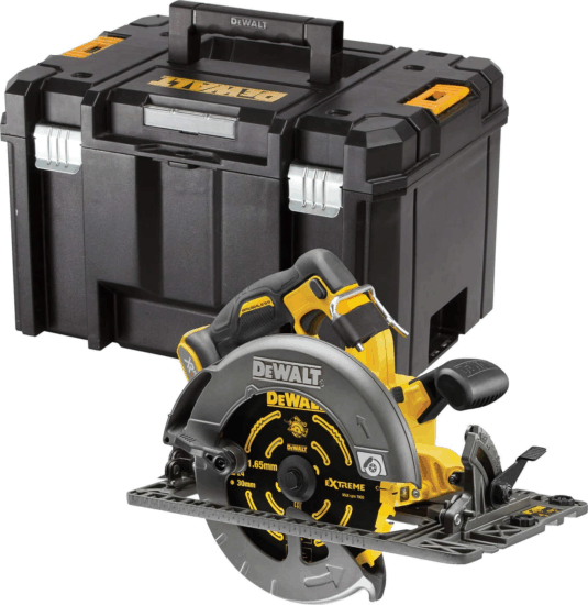 Dewalt DCS579NT-XJ Akkumulátoros körfűrész (akku és töltő nélkül)