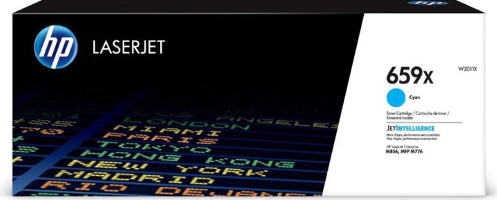 HP 659X Eredeti Toner Cián