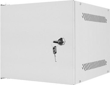 Lanberg 10" Fali rack szekrény 4U 280x310mm - Szürke Lanberg 10" Fali rack szekrény 4U 280x310mm - Szürke