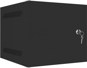 Lanberg 10" Fali rack szekrény 4U 280x310mm - Fekete Lanberg 10" Fali rack szekrény 4U 280x310mm - Fekete