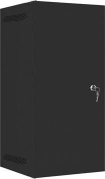 Lanberg 10" Fali rack szekrény 12U 280x310mm - Fekete