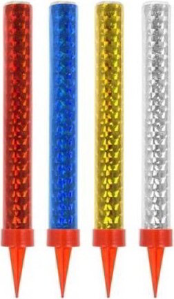 Godan: Torta csillagszóró holografikus 12 cm - 4 db Godan: Torta csillagszóró holografikus 12 cm - 4 db