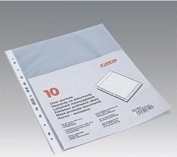 Herlitz A4 50 mikronos víztiszta felületű genotherm (10 db / csomag) - átlátszó