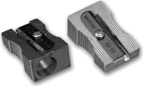 ICO Kum Egylyukú kézi hegyező - Ezüst