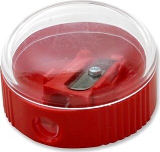 ICO Kum Egylyukú tartályos hegyező - Piros