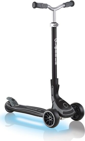 Globber Ultimum Lights Háromkerekű Gyerek roller - Fekete