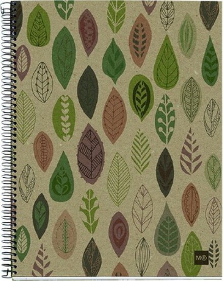 Miquelrius Ecoleaves A4 4x30lapos vonalas spirálfüzet