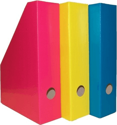 Herlitz Color Blocking 7cm karton iratpapucs Türkiz