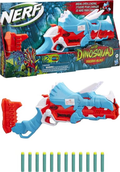 Hasbro Nerf DinoSquad Tricera-Blast Szivacslövő fegyver Hasbro Nerf DinoSquad Tricera-Blast Szivacslövő fegyver