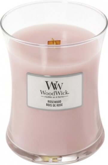 WoodWick Rosewood közepes illatgyertya 275g