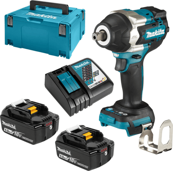 Makita DTW701RTJ Akkus ütvecsavarozó (Akkuval és töltővel)