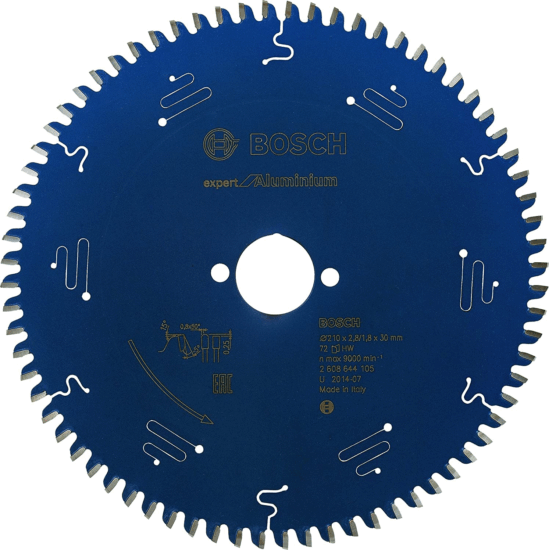 Bosch Expert Aluminium Körfűrészlap Ø 210mm 72 fog