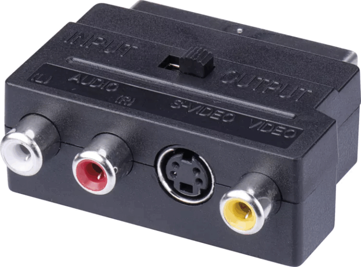 Emos K9304 Scart - 3xRCA + SVHS adapter