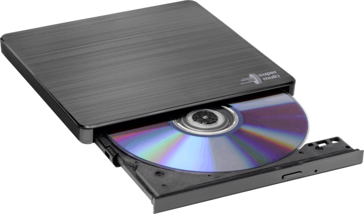 Hitachi-LG HLDS Külső USB DVD író - Fekete Hitachi-LG HLDS Külső USB DVD író - Fekete