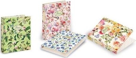 Pigna flowers A5 4 gyűrűs gyűrűskönyv többfajta (ár/db)