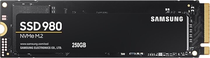 Samsung 250GB 980 M.2 PCIe NVMe SSD