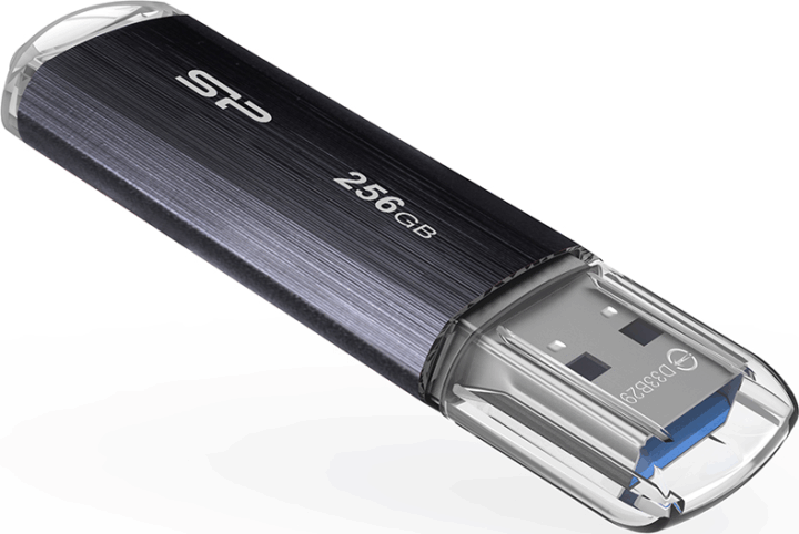 Silicon Power 256GB Blaze B02 USB 3.2 Pendrive - Fekete
