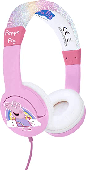 OTL Peppa Glitter Rainbow Junior Fejhallgató - Rózsaszín OTL Peppa Glitter Rainbow Junior Fejhallgató - Rózsaszín