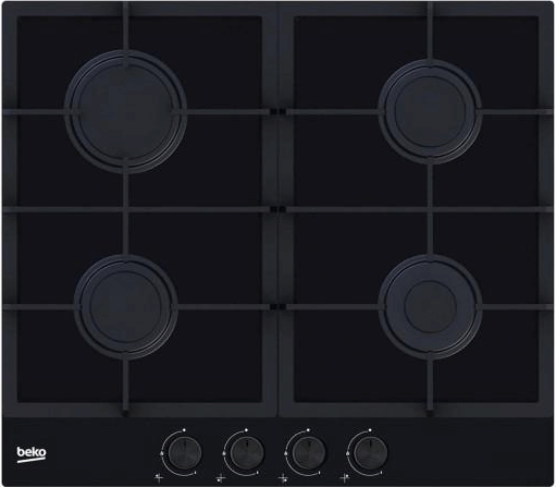 Beko HILG642C5SB Gázfőzőlap - Fekete