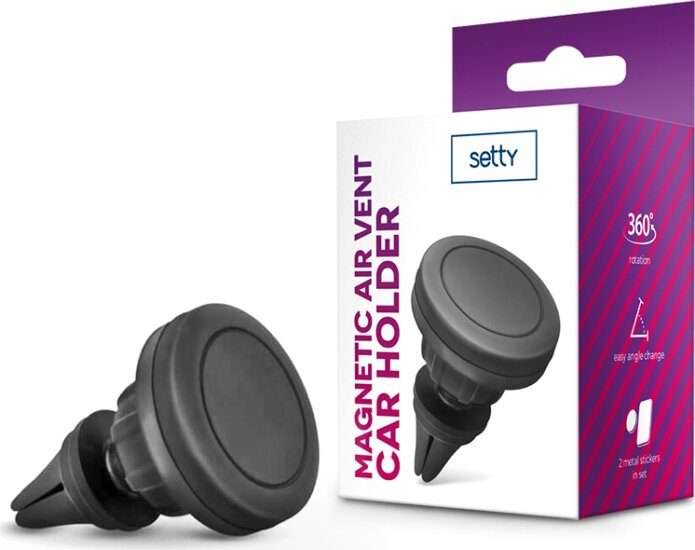 Setty 28304 Univerzális PDA/GSM autós tartó - Fekete