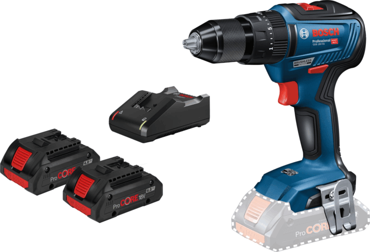 Bosch GSB 18V-55 Professional Akkumulátoros fúró-csavarozó Bosch GSB 18V-55 Professional Akkumulátoros fúró-csavarozó