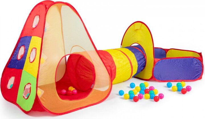 Iplay Játszó sátorszett +100 db labda