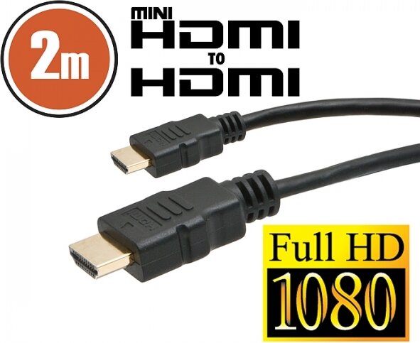 Delight 2m HDMI - HDMI mini kábel Delight 2m HDMI - HDMI mini kábel