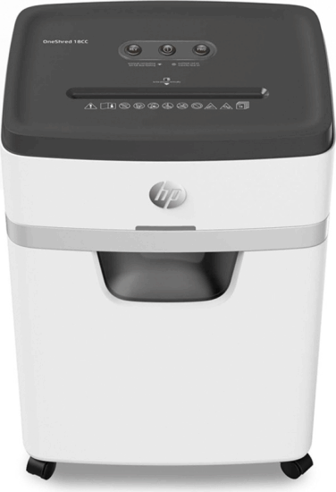 HP OneShred 18CC iratmegsemmisítő 18 lap 25L - Világosszürke HP OneShred 18CC iratmegsemmisítő 18 lap 25L - Világosszürke