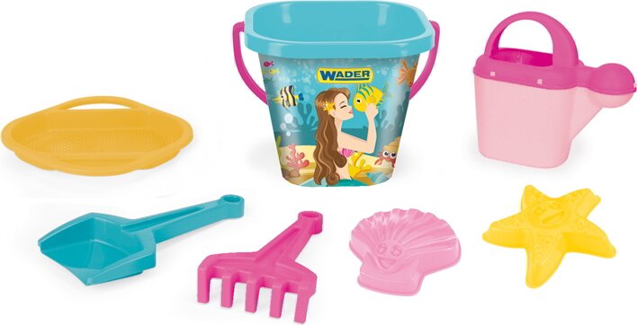 Wader: Homokozó szett vödörrel