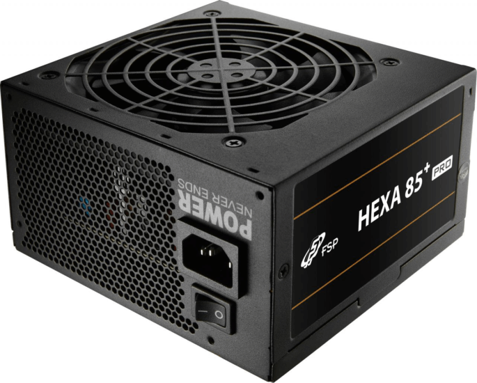 FSP 650W Hexa 85+ Pro 80+ Bronze tápegység FSP 650W Hexa 85+ Pro 80+ Bronze tápegység