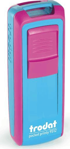 Trodat Pocket Printy 9512 bélyegző - Pink/Türkiz