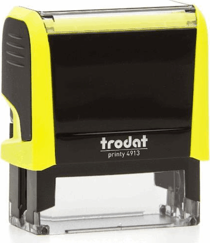 Trodat 4913 Printy 4.0 bélyegző - Neon sárga