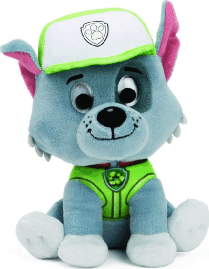 Mancs Őrjárat: Rocky plüss figura - 15 cm