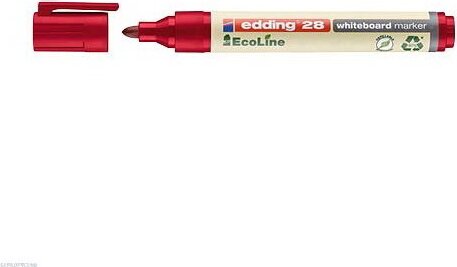 Edding 28 Ecoline 1,5-3mm Táblamarker - Piros