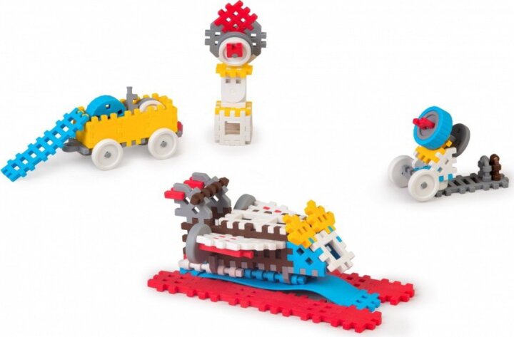 Marioinex MX139 Mini gofri Járművek 140 darabos építőjáték készlet