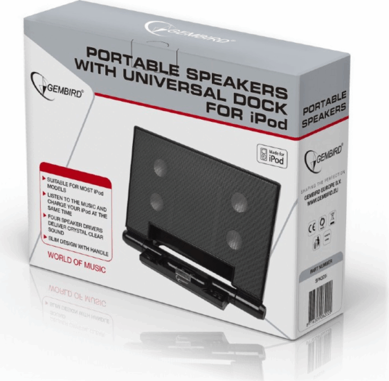 Gembird SPK320i Hangszóró - Fekete