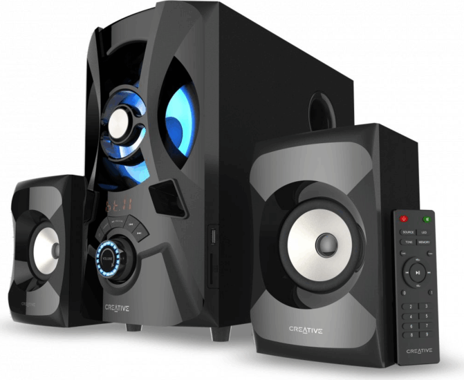 Creative SBS E2900 2.1 Hangszóró Távirányítóval - Fekete