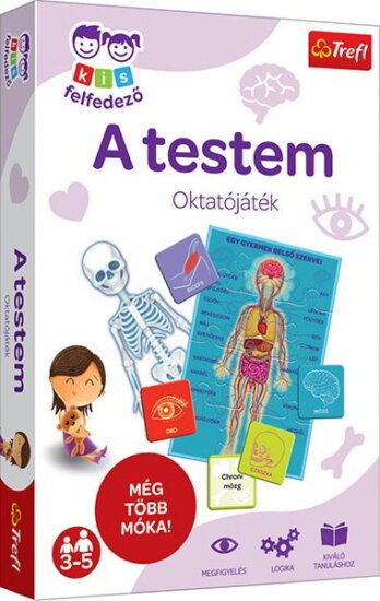 Trefl Kis felfedező: A testem oktató játék