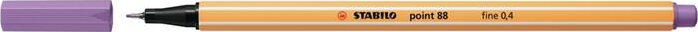 Stabilo Point 88 0.4 mm Tűfilc - Szürkés lila