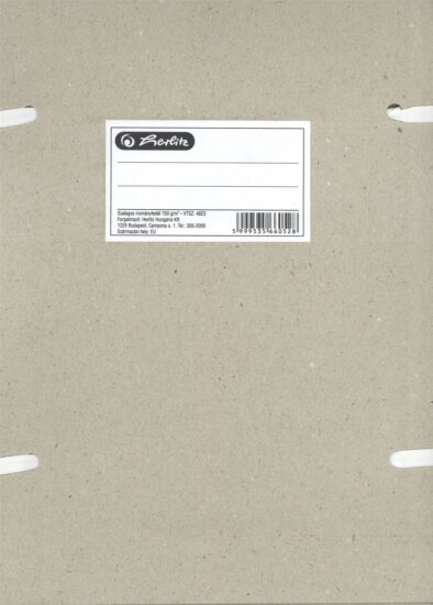 Herlitz A4 szalagos irományfedél