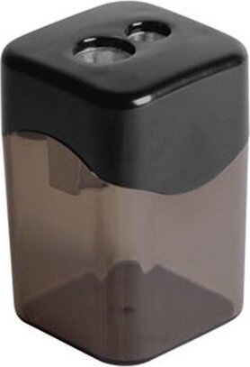 Office Depot Kétlyukú kézi hegyező - Áttetsző szürke Office Depot Kétlyukú kézi hegyező - Áttetsző szürke