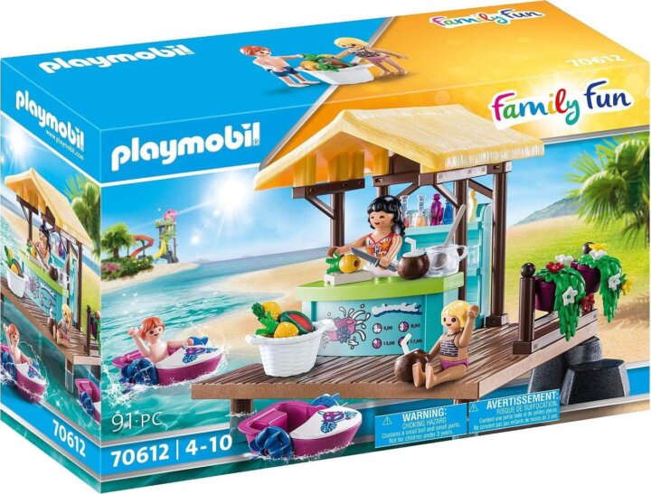 Playmobil 70612 Family Fun - Vízibicikli és juice bár