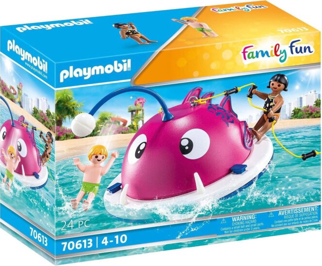 Playmobil 70613 Family Fun - Úszó hal formájú sziget