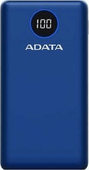 ADATA S20000QCD Powerbank 20000mAh 18W (2-3A / 5- 9V) - Kék