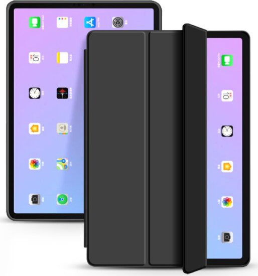 Haffner FN0160 Apple iPad Air 4 (2020) Smart Case Tok 10.9" Fekete (Eco csomagolás)