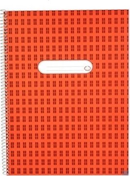 Fűzfői Papírmanufaktúra 60 lapos A4 franciakockás spirálfüzet