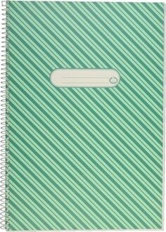 Fűzfői Papírmanufaktúra 80 lapos A4 sima spirálfüzet