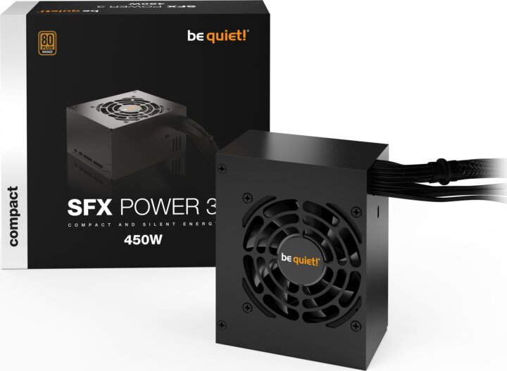 Be Quiet! 450W SFX Power 3 80+ Bronze tápegység