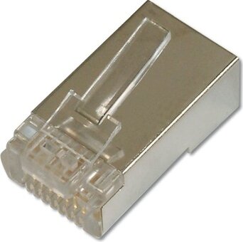 DIGITUS CAT5e árnyékolt 8P8C RJ45 dugó (100db/csomag)